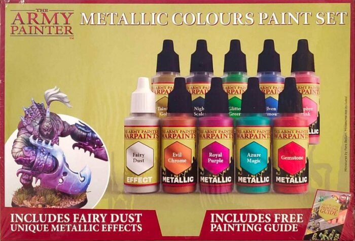 Warpaints Metallic Colours Paint Set