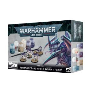 TYRANIDS: TERMAGANTS AND RIPPER SWARM + PAINTS
