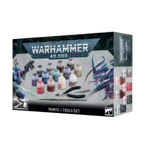WARHAMMER 40000:  PAINTS + TOOLS
