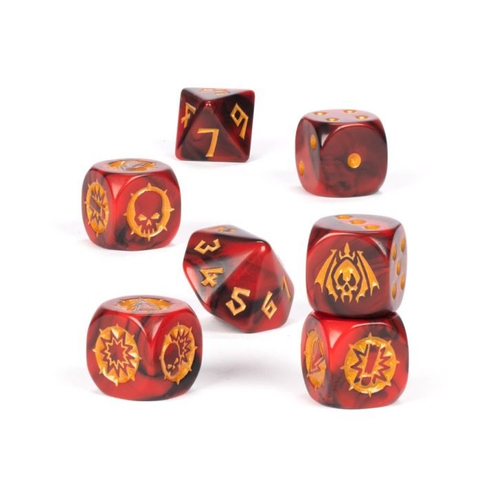 BLOOD BOWL: VAMPIRE TEAM DICE SET - Image 2