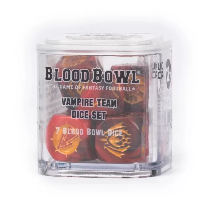 BLOOD BOWL: VAMPIRE TEAM DICE SET