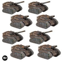 LEGIONS IMPERIALIS: SOLAR AUXILIA BASILISKS/MEDUSAS - Image 2