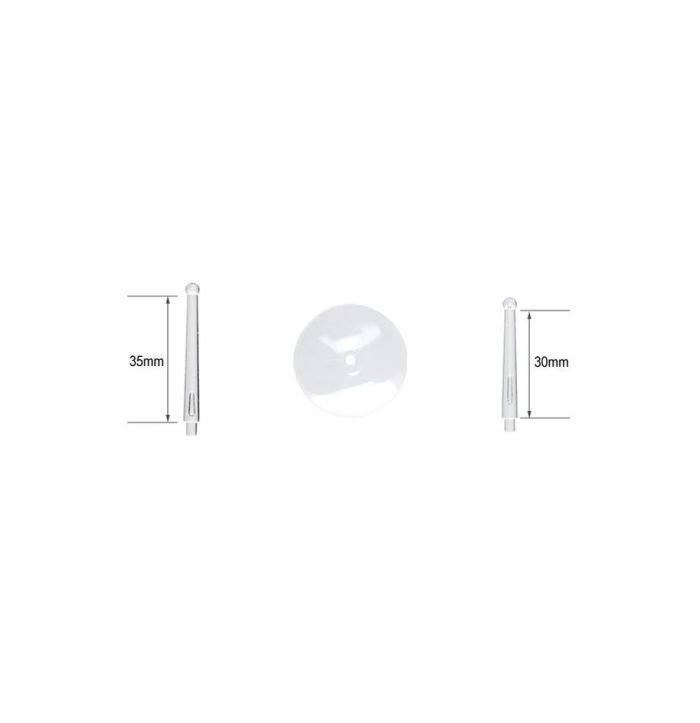 CITADEL BALL TOP FLYING STEMS WITH 32MM FLYING BASES