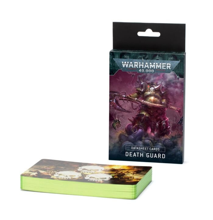 DATASHEET CARDS: DEATH GUARD (ENGLISH)