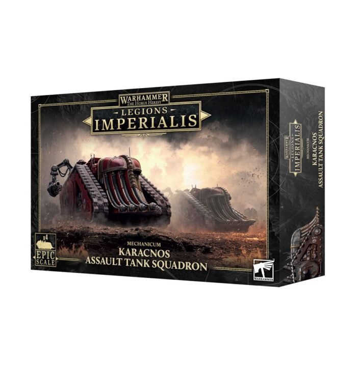 LEGIONS IMPERIALIS: MECHANICUM KARACNOS ASSAULT TANK SQ