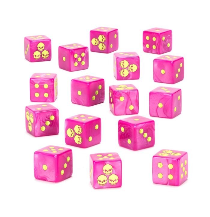 WARHAMMER 40000: DEATH GUARD DICE SET - Image 2