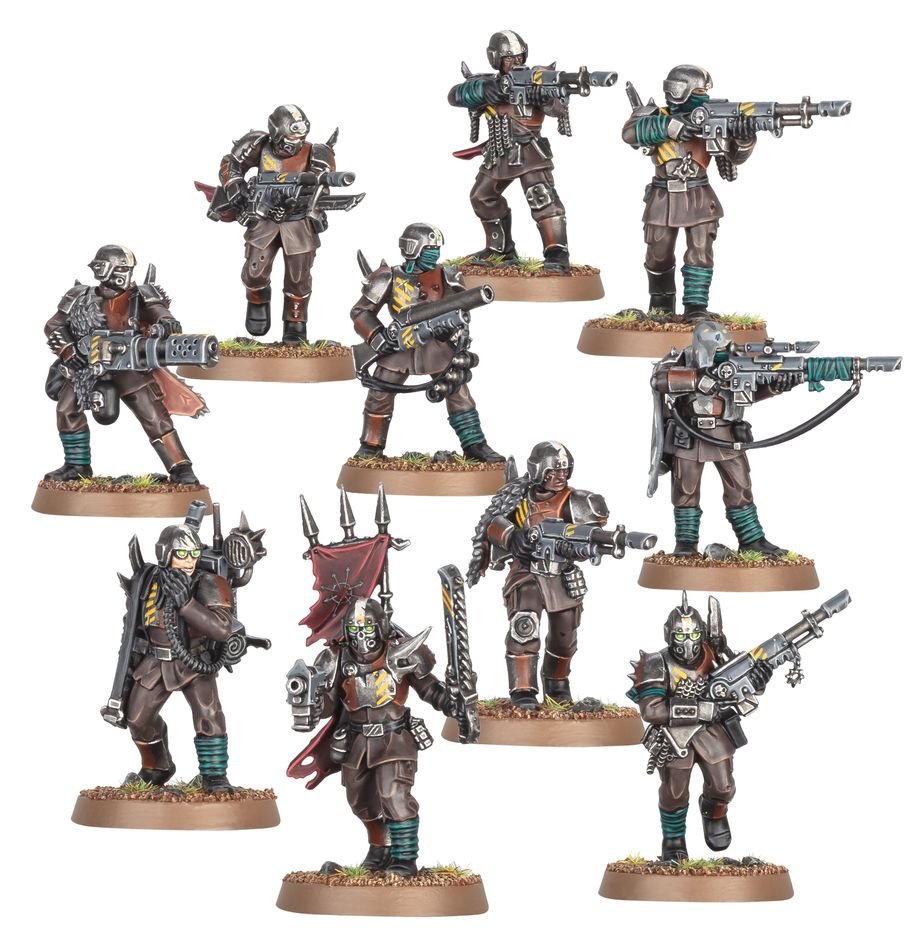 CHAOS SPACE MARINES: TRAITOR GUARDSMEN SQUAD - Image 2